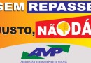 Associação dos Municípios do Paraná realiza mobilização nesta quarta-feira (30)