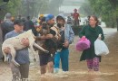 Até o momento 08 mortos e 21 desaparecidos foram registrados após os fortes temporais