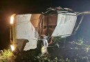 Acidente deixa cinco jovens feridos em Coronel Vivida