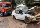 Casal e bebê ficam feridos em acidente na PR-473
