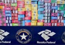 Motorista foge e abandona caminhão com 10 mil cigarros eletrônicos escondidos em fundo falso