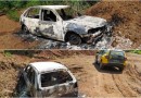 Corpos são encontrados carbonizados dentro de veículo emplacado em Pato Branco