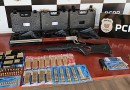 Arsenal é encontrado em residência após cumprimento de mandado de busca e apreensão