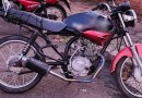 Motocicleta irregular é apreendida pela Polícia Militar em Francisco Beltrão