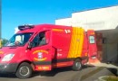 Colisão entre carro e moto deixa homem ferido