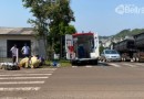 Adolescente fica ferido em acidente entre carro e bicicleta