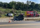 Motociclista morre em violenta colisão com automóvel
