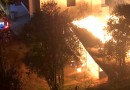 Residência fica totalmente destruída em incêndio