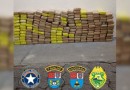 Polícia apreende 135 kg de maconha em operação na PR-281, em São João