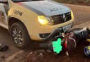 Motociclista sem CNH é detido após fuga e perseguição policial