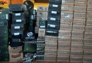 Polícia Federal e Polícia Militar apreendem 100 mil maços de cigarros contrabandeados