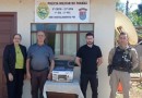 Polícia Militar recebe equipamentos de informática