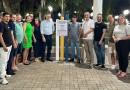Inaugurada a revitalização do espaço coberto da praça central