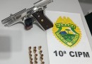 Homem é preso durante operação policial