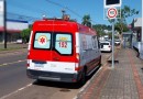 Acidente entre motocicleta e pedestre deixa feridos em Francisco Beltrão