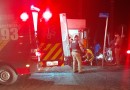 Uma pessoa fica ferida em colisão envolvendo carro e moto em Barracão