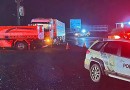 Motociclista morre em grave acidente entre moto e carreta na PR-182