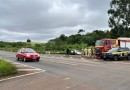 Quatro homens são ejetados de carro e morrem em grave acidente na BR-277