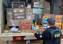 PRF flagra transporte irregular de alimentos com produtos perigosos na BR-163