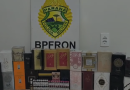 BPFRON apreende perfumes e medicamentos contrabandeados durante operação