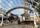 Revitalização do espaço coberto do calçadão entra na reta final