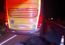 Homem morre atropelado por ônibus na PR-484