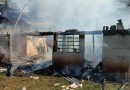 Residência pega fogo no interior de Salto do Lontra