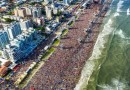 Gusttavo Lima faz show de 3 horas para multidão de 265 mil pessoas na praia de Matinhos