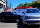 Duas pessoas ficam feridas em colisão registrada no Bairro Alvorada