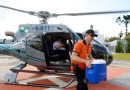 Com 128 voos, aeronaves do Estado batem recorde de órgãos transportados em 2023
