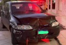 Motorista acaba batendo veículo na base do SAMU ao tentar pedir ajuda