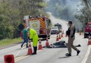 Homem morre após ser atingido por veículo ao atravessar a PR-483