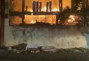 Corpo de Bombeiros é acionado para combater incêndio em residência no bairro Pinheirinho