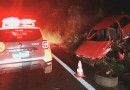 Grave colisão deixa uma pessoa ferida no trecho que liga Marmeleiro a Francisco Beltrão