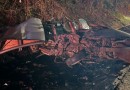 Grave acidente na PR-182 entre Ampére e Francisco Beltrão deixa um morto e feridos