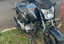 Motociclista fica ferido após colisão com carro no bairro Pinheirinho