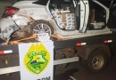 Carro é apreendido com cigarros após perseguição de 20 km na BR 163