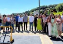 Prefeito Cleber Fontana inaugura três obras