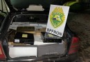 BPFRON apreende veículo carregado com bebidas estrangeiras em Santo Antônio do Sudoeste