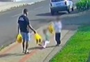 Homem que foi flagrado chutando a filha de 3 anos responderá ao processo em liberdade