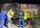 Identificadas vítimas fatais de acidente com ônibus paraguaio