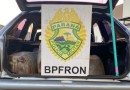 BPFRON apreende veículo carregado com combustível em Santo Antônio do Sudoeste