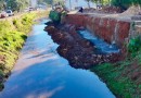 Prefeitura inicia reconstrução de muro de contenção às margens do Rio Lonqueador