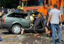 Grave acidente na BR-277 deixa três feridos em Ibema