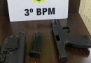 Polícia apreende arma após disparos contra placa na PR-158