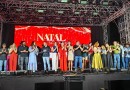 Município celebra 64 anos com show, decoração natalina e chegada do Papai Noel