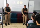 PM realiza palestra sobre violência em escola