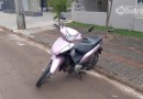 Motociclista e pedestre ficam feridos em atropelamento no Vila Nova