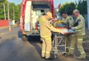 Acidente em frente ao quartel dos bombeiros deixa dois feridos