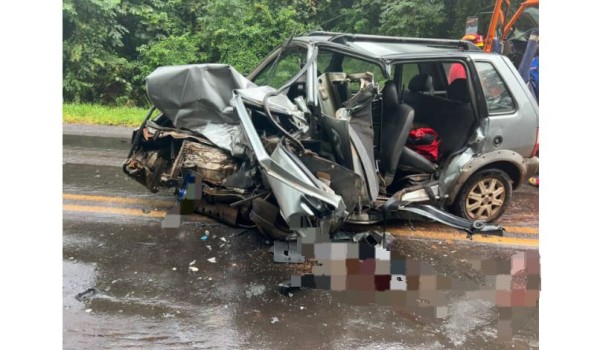 Acidente deixa uma pessoa gravemente ferida em Ampére